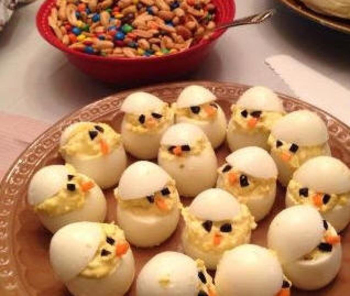 little peepers deviled eggs