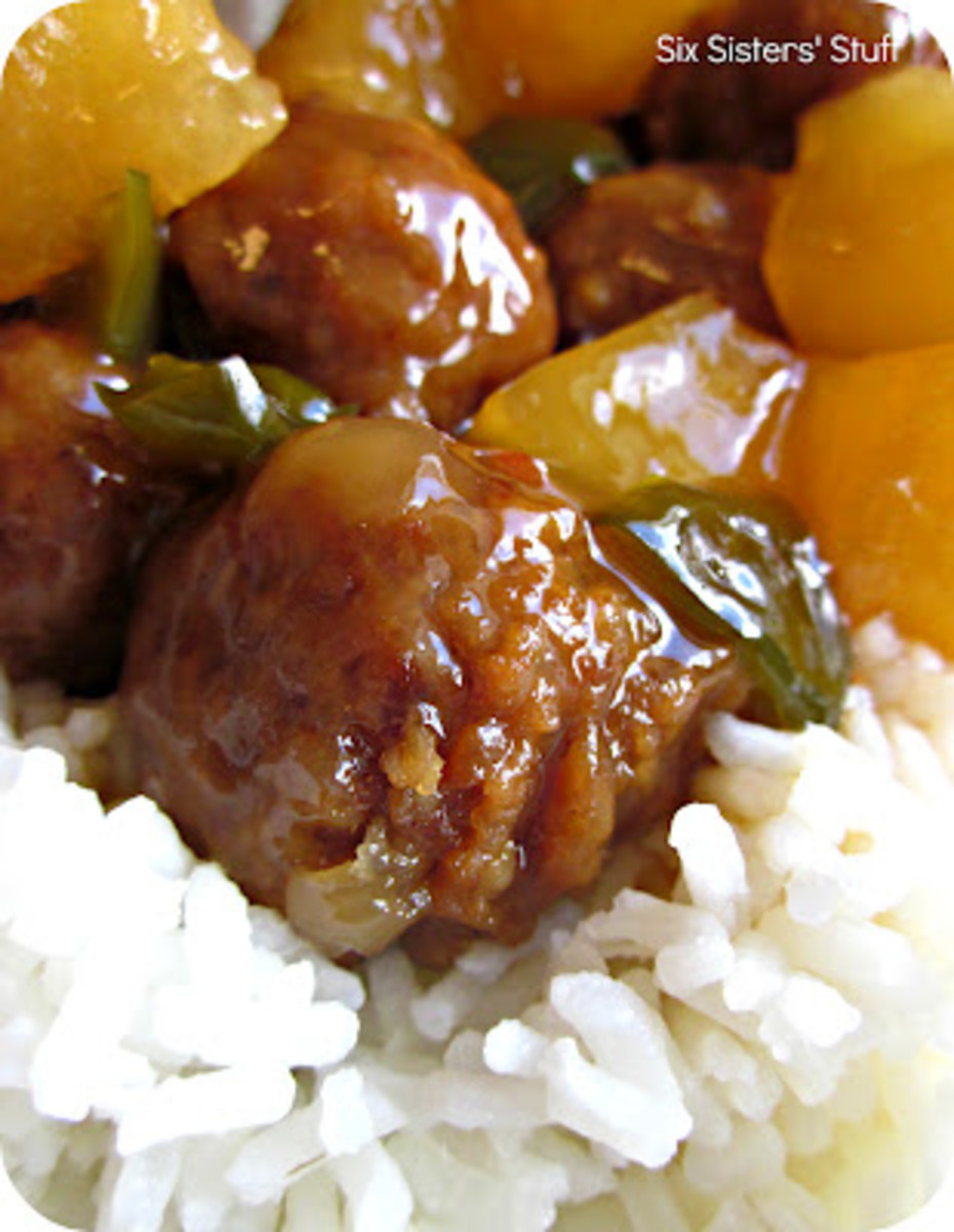 sweet and sour Meatballs