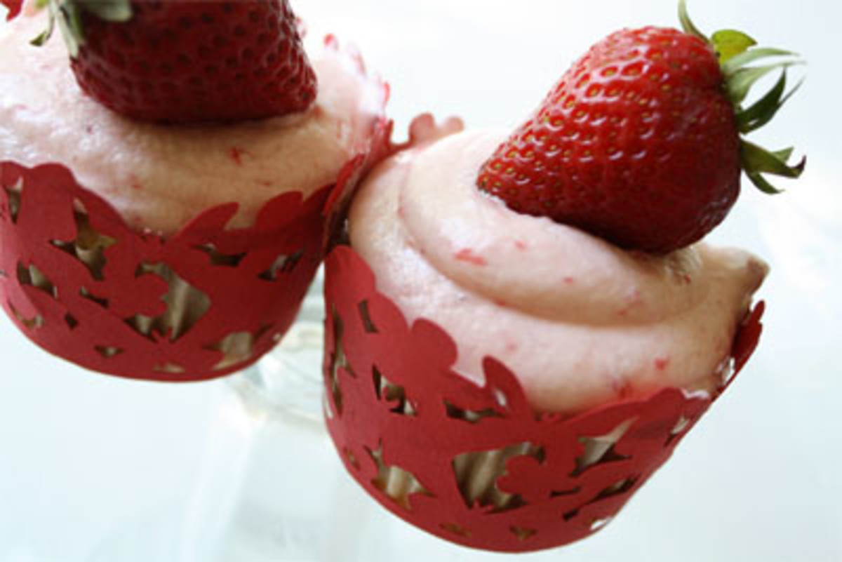Strawberry-Cupcakes