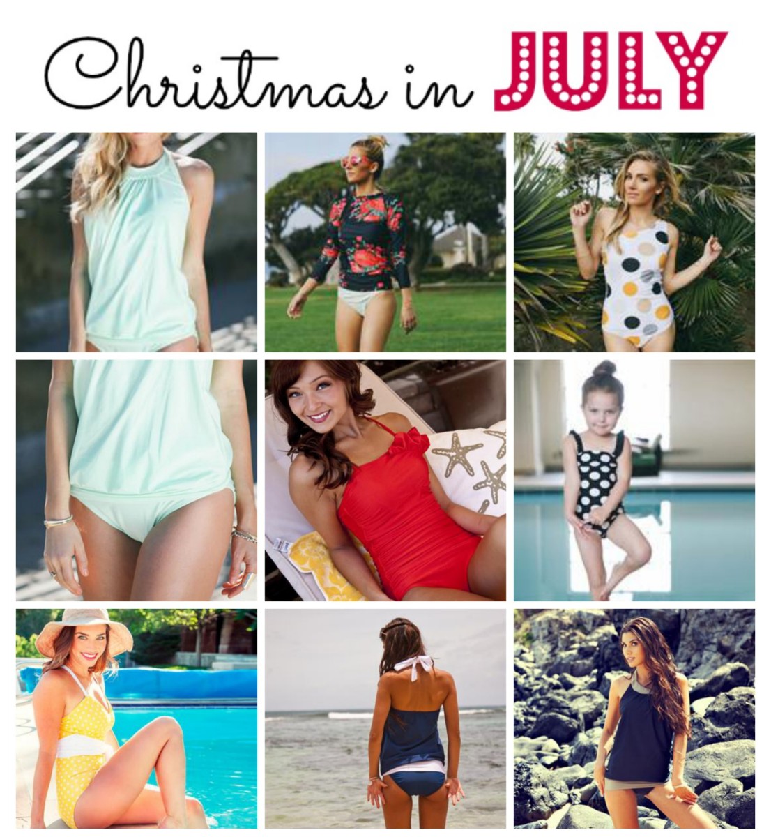 Christmas in July Swimsuit Giveaway