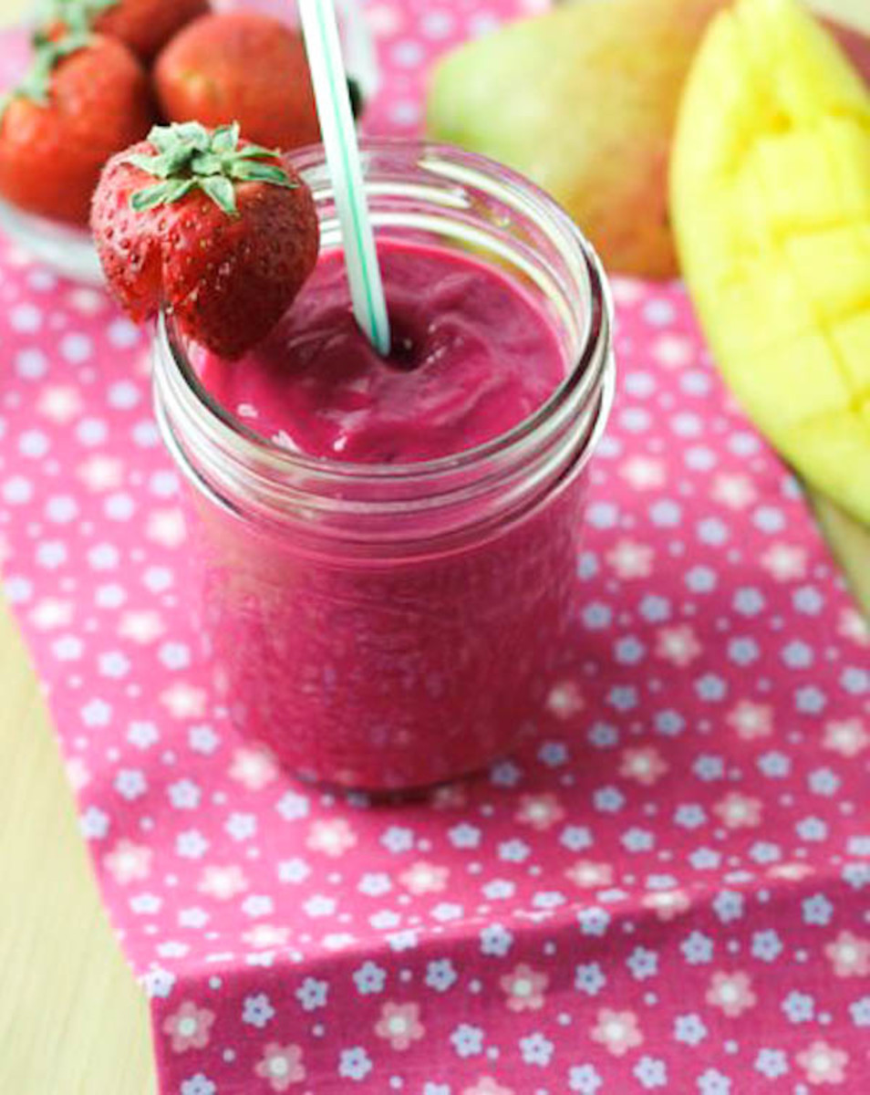 Blueberry-Mango-Smoothie by Citron Limette