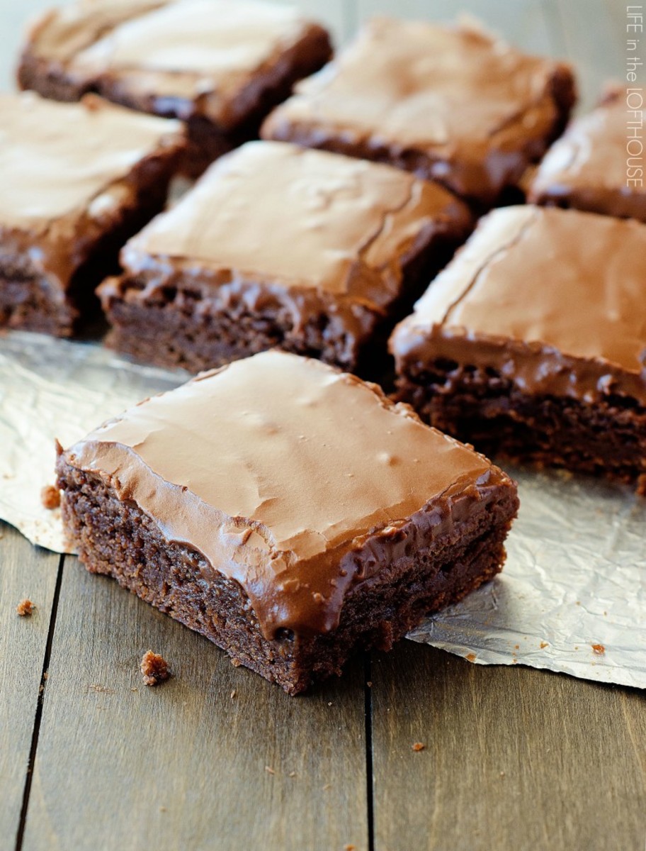Homemade Lunch Lady Brownies Recipe