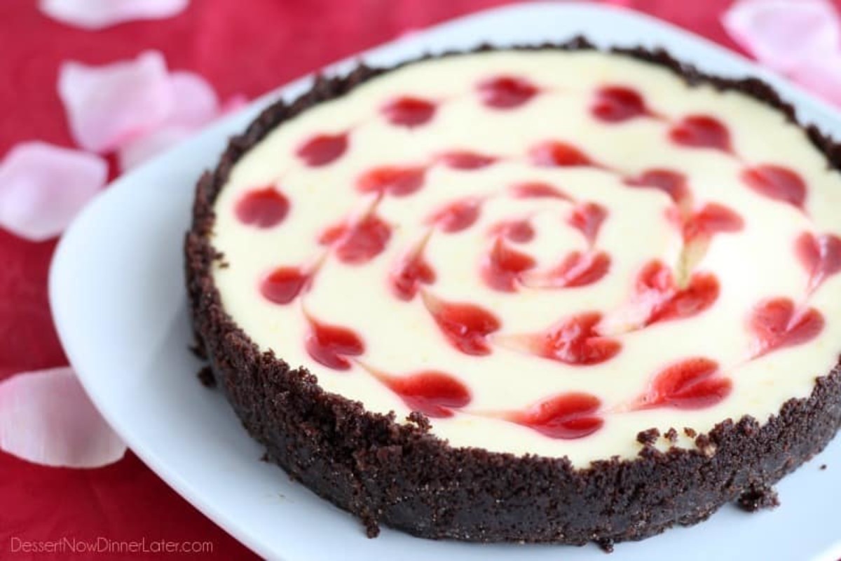  Valentine's Day Cheesecake | Dessert Now Dinner Later