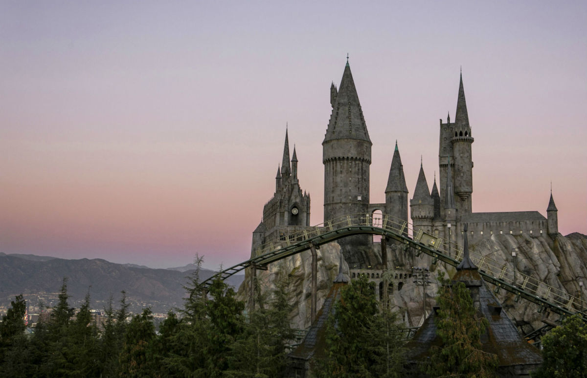 Hogwarts Castle and the Flight of the Hippogriff are among Universal Studios Hollywood's newest attractions (Courtesy Universal Studios Hollywood)