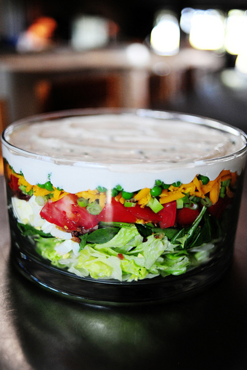 5 Layered Salads
