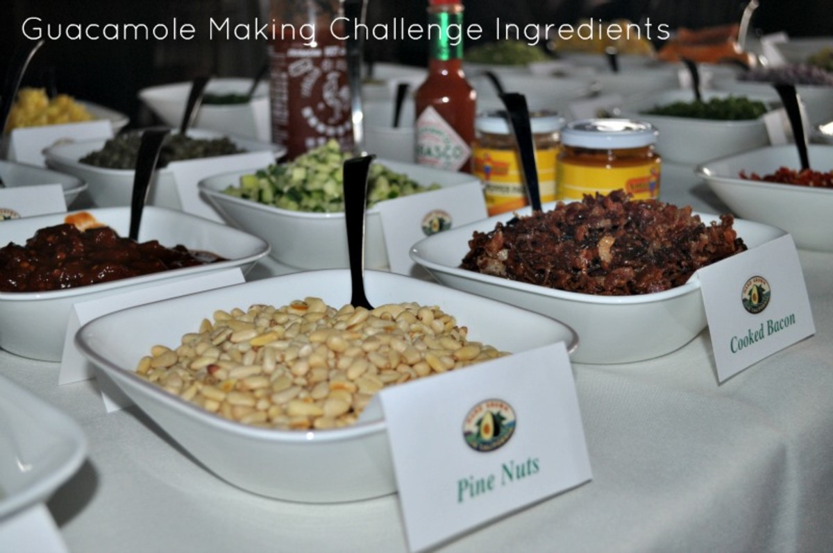 Guacamole Making Challenge Ingredients