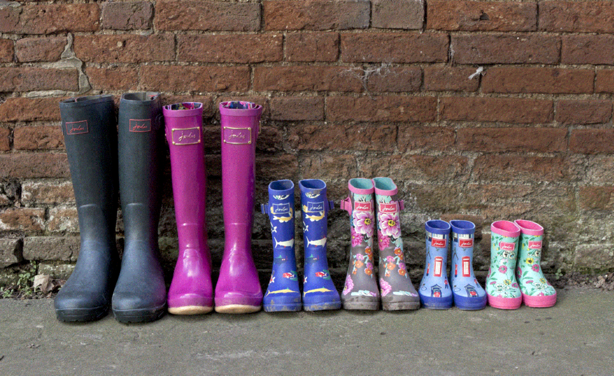 Giveaway: Wellies for the Whole Family from  Joules USA!