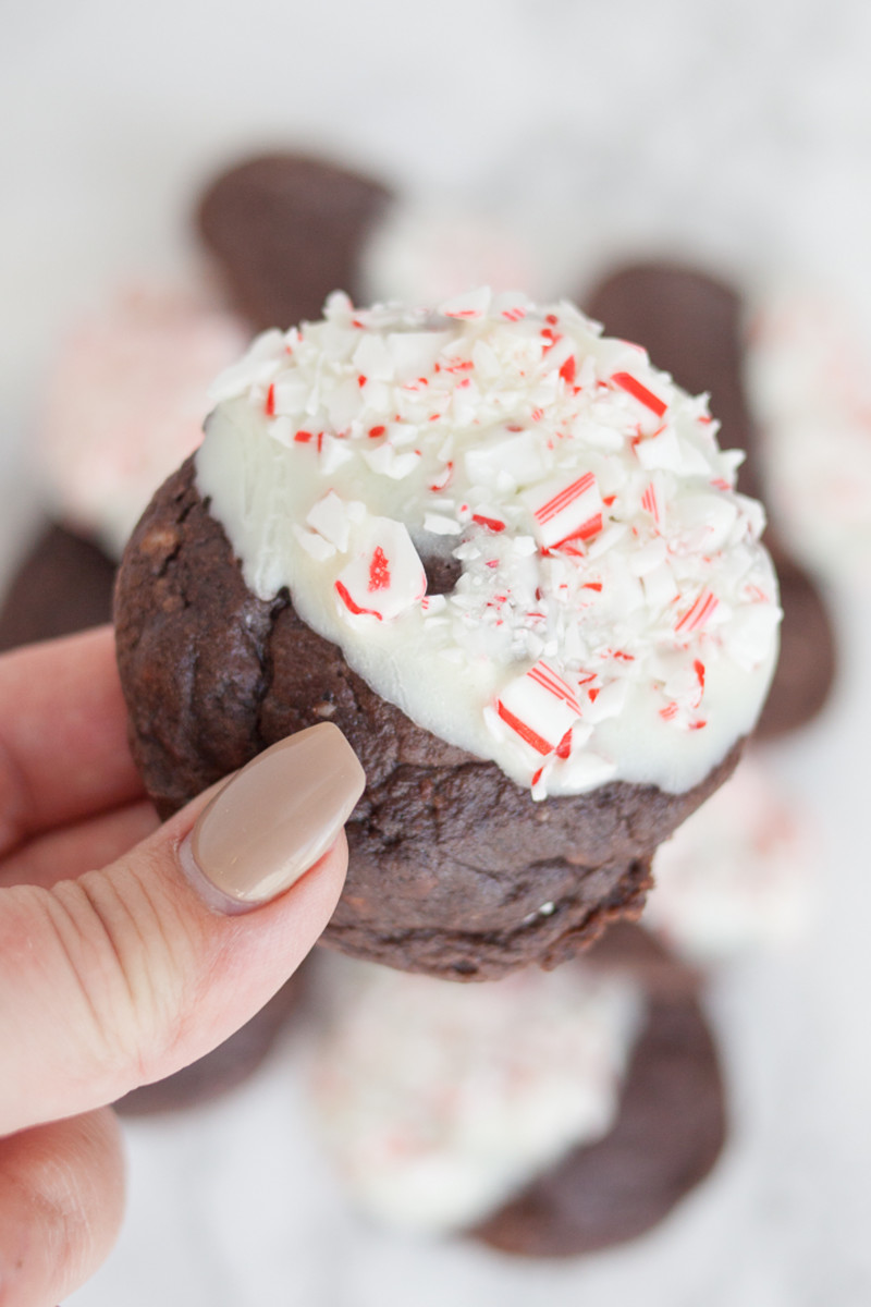 holiday cake mix cookies