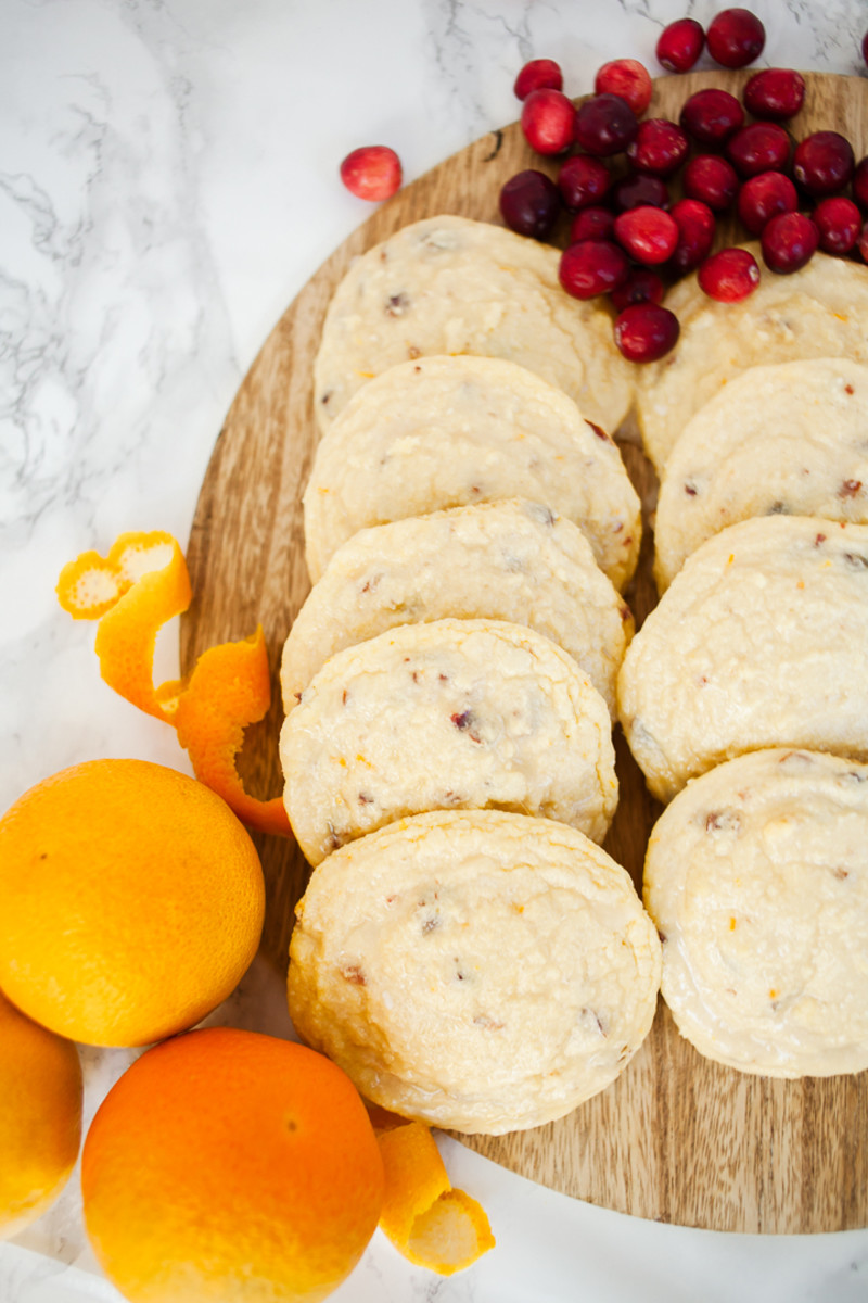 cranberry orange cookies recipe