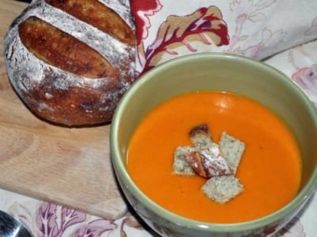 roasted butternut squash soup recipe