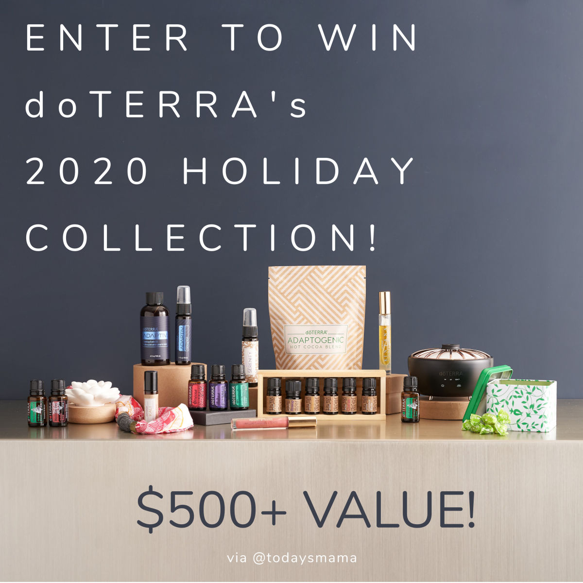 WIN doTERRA's Holiday Collection! (500+ Value) Today's Mama