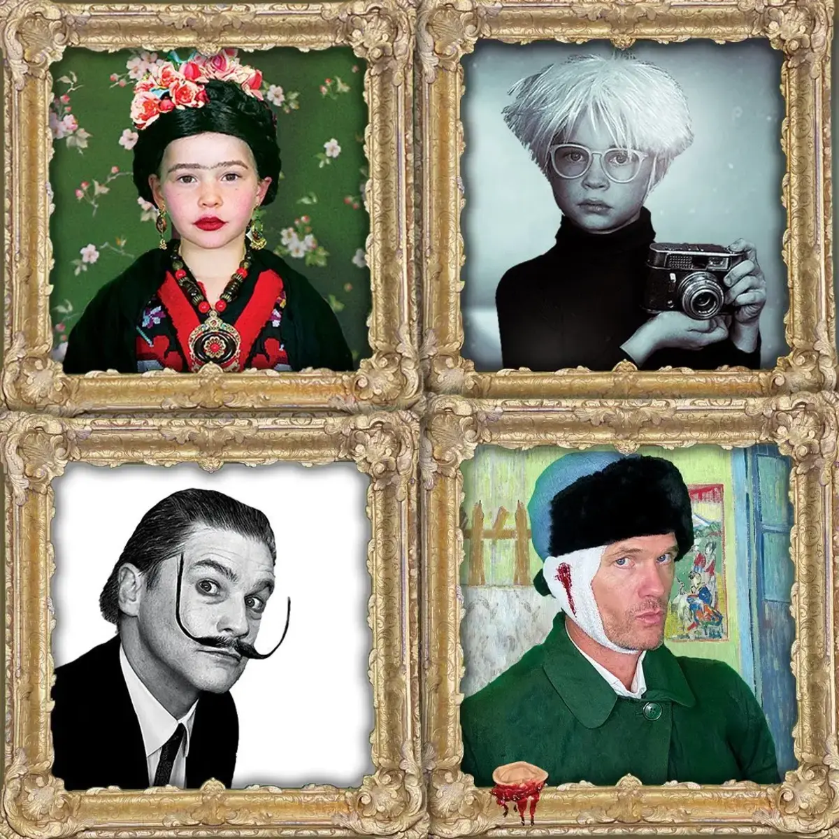 The family takes the art world by storm as they pose as famous artists. 